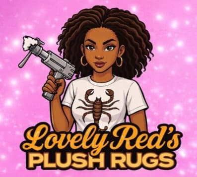 Lovely Red's Plush Rugs